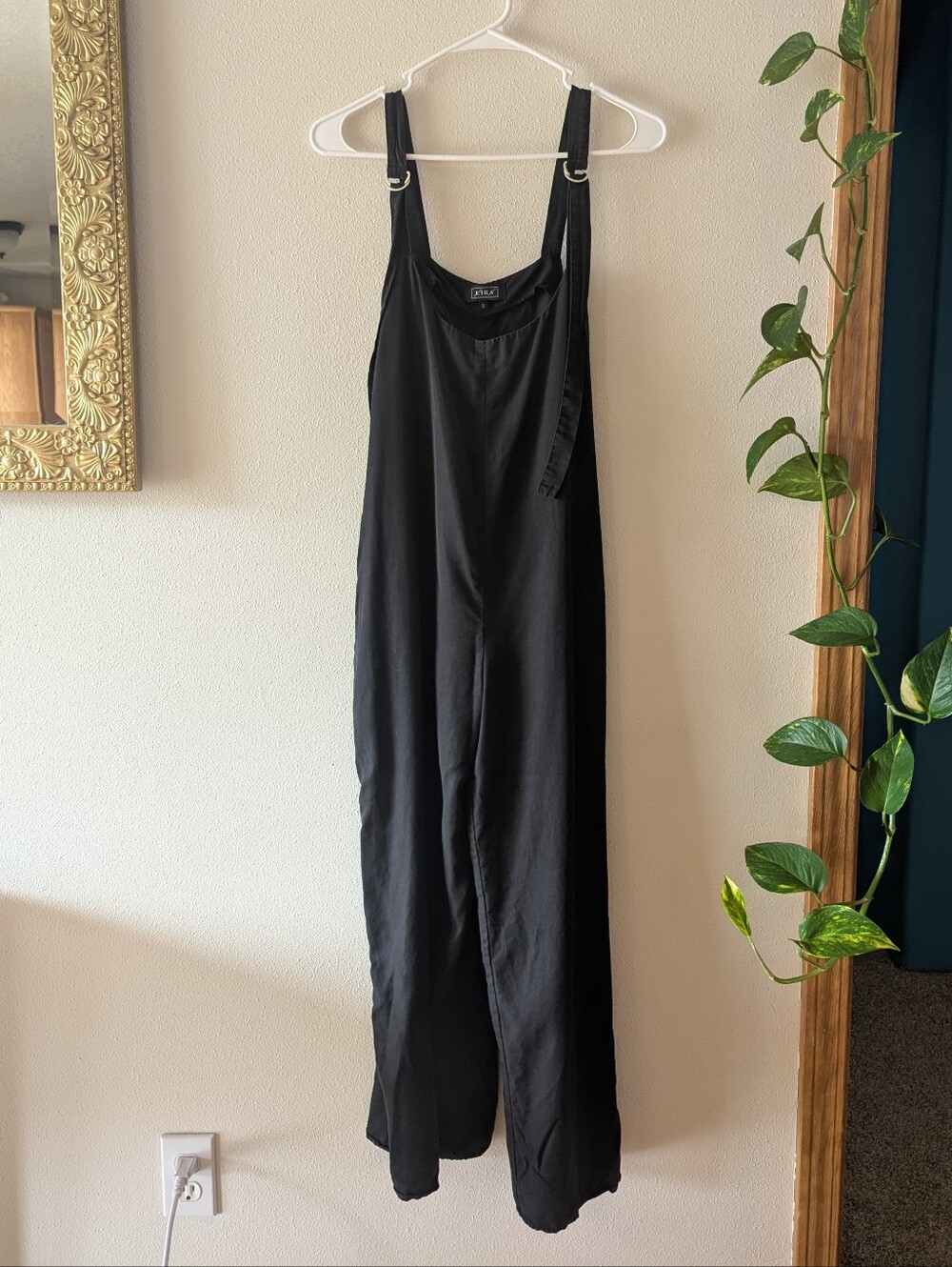 Wide Leg Tencel Jumpsuit